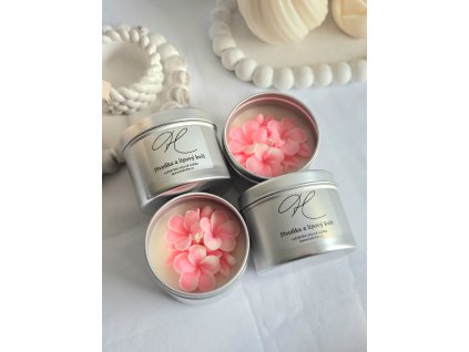 Sójová svíčka - Pivoňka a lipový květ