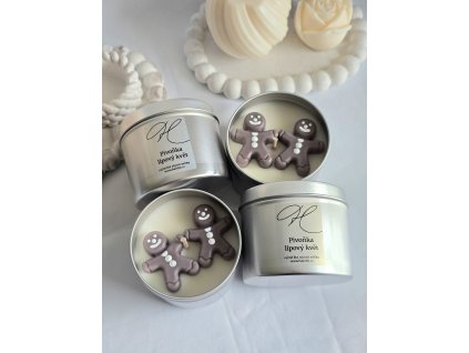 Sójová svíčka - Pivoňka a lipový květ