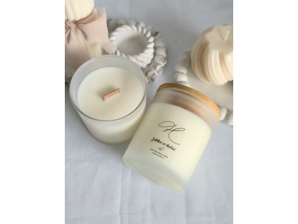 Sójová svíčka - Jablko se skořicí