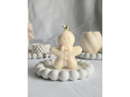 Dekorativní sójová svíčka - Perníček