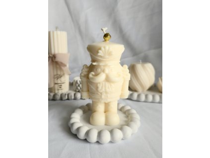 Dekorativní sójová svíčka - Louskáček