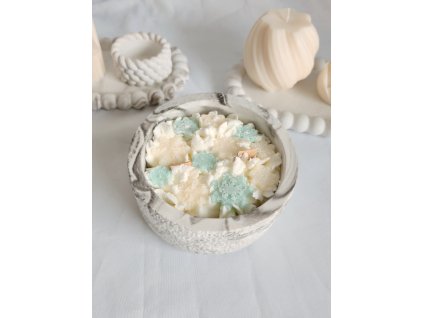 Sójová svíčka - Sněhová vločka