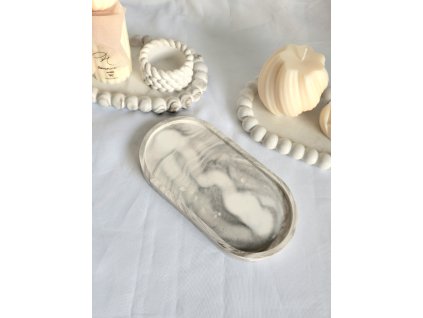 Podtácek hnědý mramor