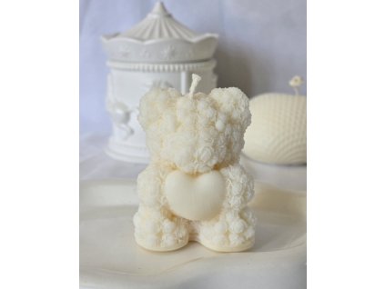 Sójová dekorativní svíčka – Medvídek