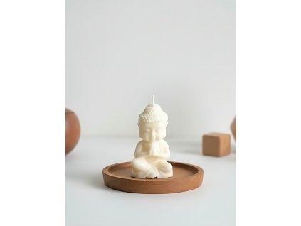 Dekorativní sójová svíčka - Buddha