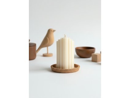 Dekorativní sójová svíčka - Pillar