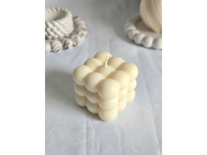 Dekorativní sójová svíčka „Bubble“ 🕯️