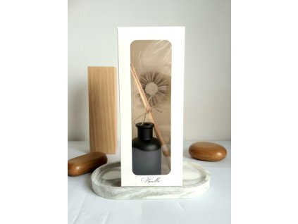 Černý aroma difuzér s tyčinkami - 50ml