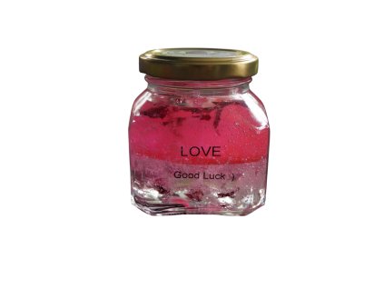 Kerze des Glücks und der Liebe