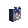 Darčeková taška elegantná – modrá (pre 1–2 sviečky)