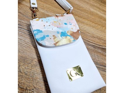 Minibag biely mramor