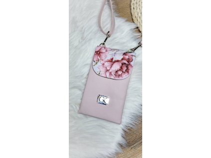 Minibag ruzový pivónia