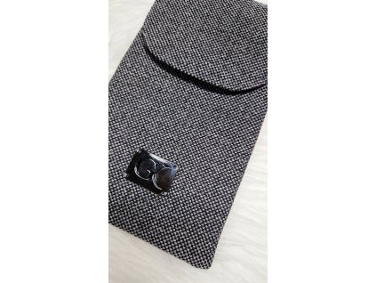 Minibag čierny melír