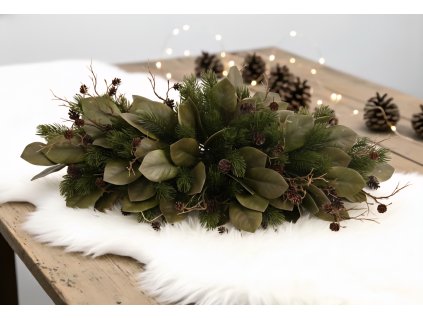 Podložka so šiškami listy 70cm