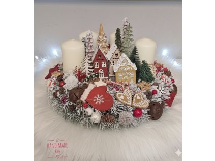 Adventná zimná krajinka 3