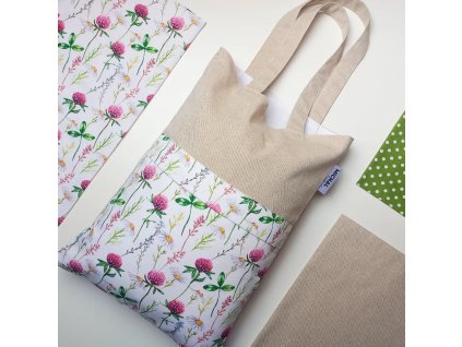 Taška s predným vreckom Ďatelina