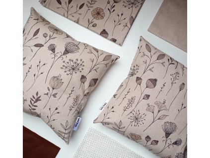Obliečka na vankúš Herbár