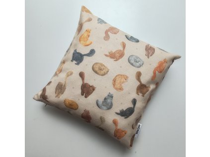 Obliečka na vankúš Mačky