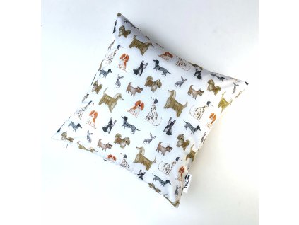 Obliečka na vankúš Dogs poplin