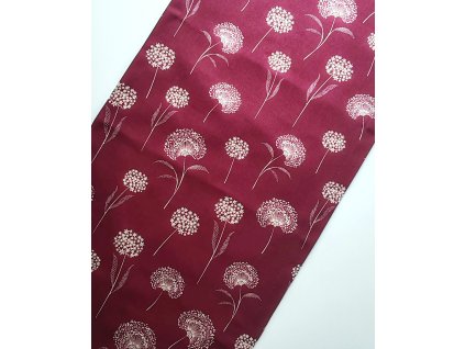 Obrus Púpavy na bordovom