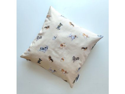 Obliečka na vankúš Psíkovia