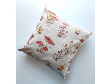 Obliečka na vankúš Hríby