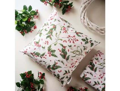 Obliečka na vankúš Cezmíny a imelo