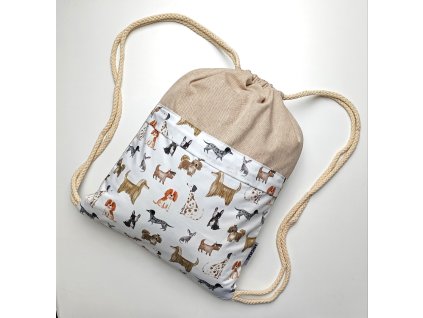 Vrecko na chrbát Doggie