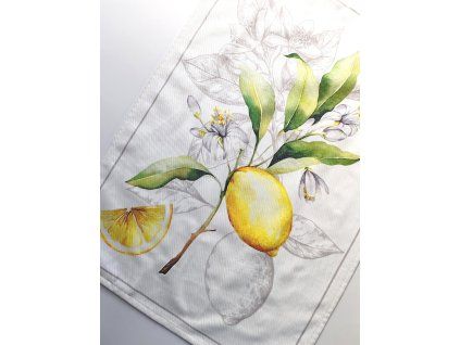 Utierky Citróny offwhite