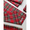 Obrus Vianočné káro - červené
