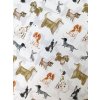 Bavlnená látka Dogs Poplin