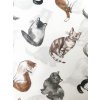 Bavlnená látka Cats Poplin