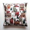 Obliečka na vankúš Vianočné mesto