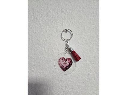 Klíčenka srdíčko 4.