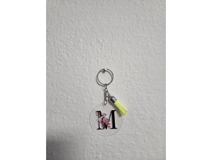 Klíčenka písmeno M