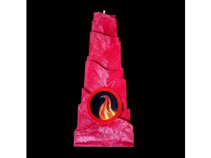 Svicka vez cervena front black insta