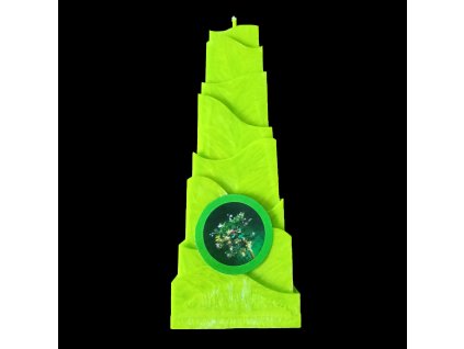 Svicka vez zelena front black insta