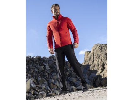 Mikina fleece 4TECH červená