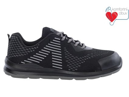 Obuv FLYTEX S1P black