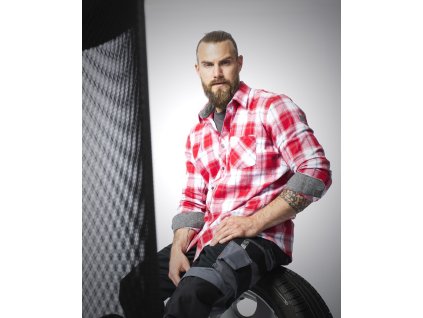 Košile ARDON®OPTIFLANNELS červená S (Velikost S)