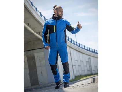 Blůza 4XSTRETCH modrá
