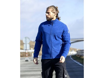 Mikina SOFTFLEECE COMBO středně modrá royal