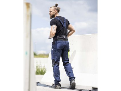 Kalhoty s laclem 4Xstretch tmavě modré