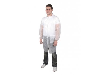 Jednorázový PP plášť ARDON®PEPE bílý