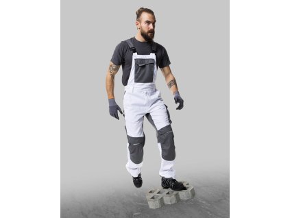 Kalhoty s laclem ARDON®SUMMER prodloužené bílá S (Velikost S)