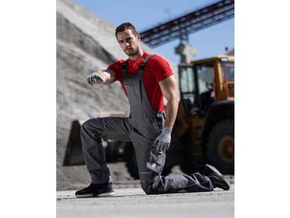 Kalhoty s laclem ARDON®URBAN+ zkrácené šedá M (Velikost M)