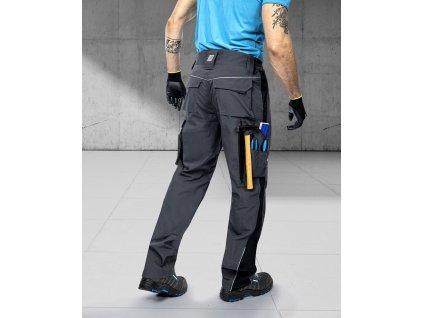 Kalhoty ARDON®URBAN+ zkrácené tmavě šedá S (Velikost S)