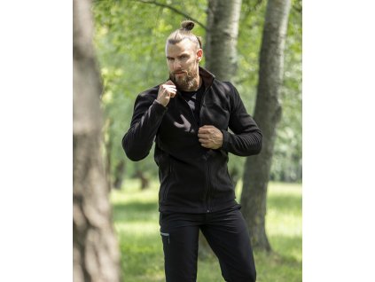 Mikina fleece ARDON®JOFLEX černá S (Velikost S)