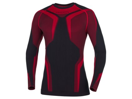 Funkční tričko s dlouhým rukávem ARDON®ATROCLIM červená S (Velikost S)