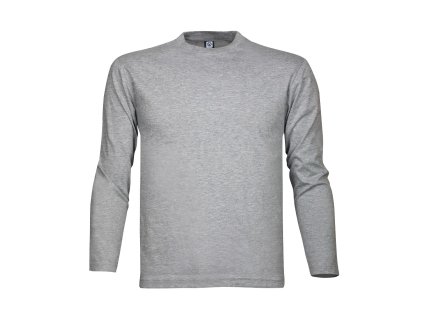 Tričko ARDON®CUBA s dlouhým rukávem šedá melír- baleno po jednom kuse M (Velikost M)